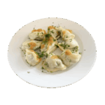 Pierogi ze szpinakiem 1kg (około 25-30 sztuk)